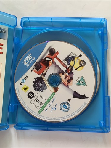 Despicable Me (Blu-ray 3D + 2D, 2010, 3-Discs) Animated Film All Regions