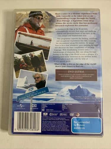 Billy Connolly: Journey to the Edge of the World (DVD, 2009, 2-Disc) Region 4 &2