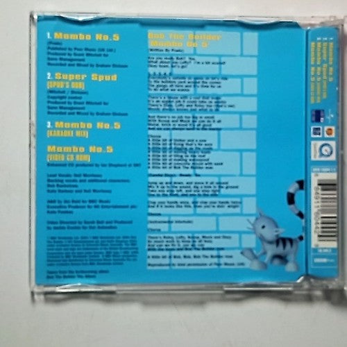 Bob The Builder – Mambo No. 5 (CD, 2001) Australia 116 044-2
