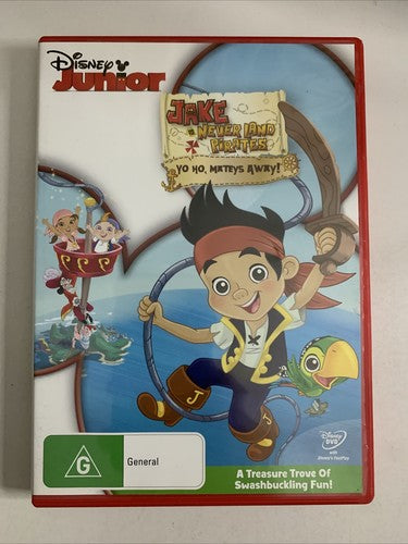 Jake and the Never Land Pirates: Yo Ho, Mateys Away! (DVD, 2011) Disney Region 4