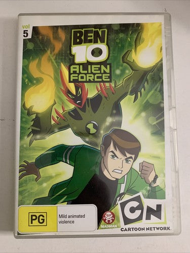 Ben 10 Alien Force : Vol 5 (DVD, 2008) Region 4