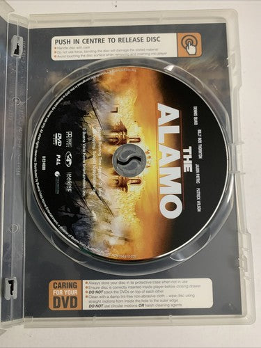 The Alamo (DVD, 2004) Billy Bob Thornton, Dennis Quaid, Patrick Wilson Region 4