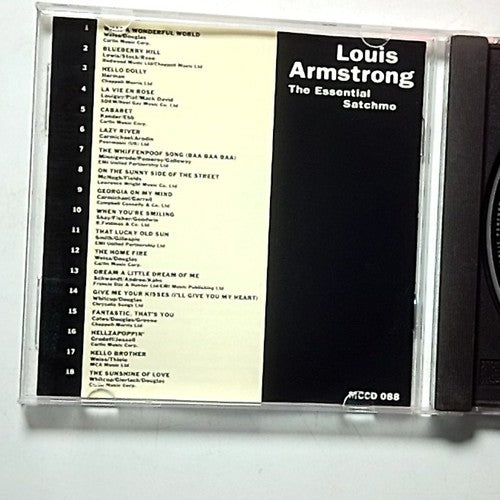 Louis Armstrong – The Essential Satchmo (CD, 1992) UK & Europe MCCD 088