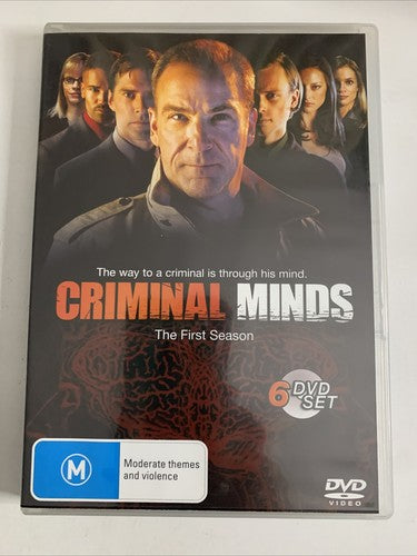 Criminal Minds : Season 1 (DVD, 2005, 6-Disc) Region 4