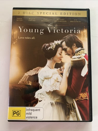 The Young Victoria (Special Edition, DVD, 2009, 2-Disc) Emily Blunt  Region 4