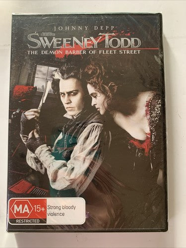 Sweeney Todd: The Demon Barber of Fleet Street (DVD, 2007) Region 4 NEW