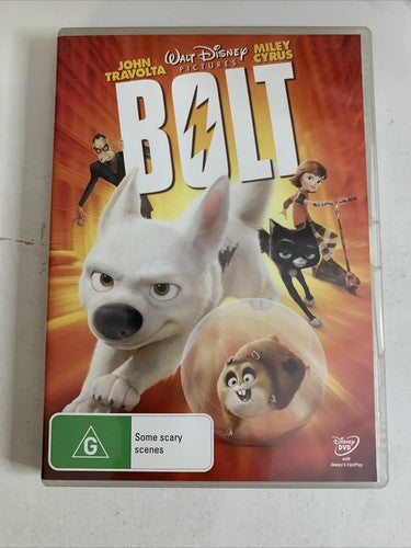 Bolt (DVD, 2008) John Travolta Disney Animation Film Region 4