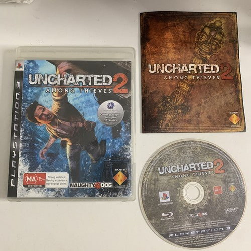 Uncharted 2 : Among Thieves PS3 Sony PlayStation 3 Game Complete