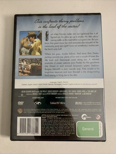 Stay Away, Joe (DVD, 1968) Elvis Presley Region 4 NEW