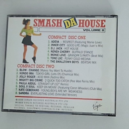 Various – Smash Da House Volume II (CD, 1989, 2-Disc) Australia VOZDCD 2031