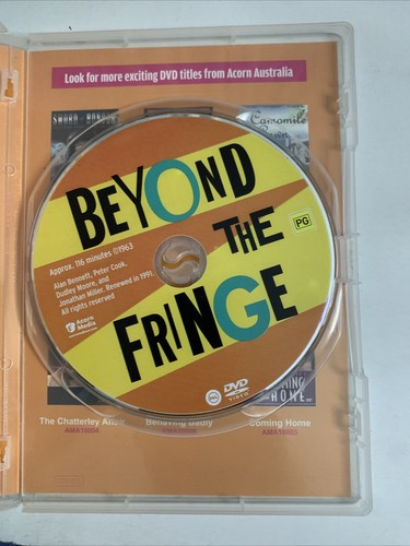 Beyond the Fringe (DVD, 1964) Dudley Moore, Alan Bennett, Peter Cook All Regions