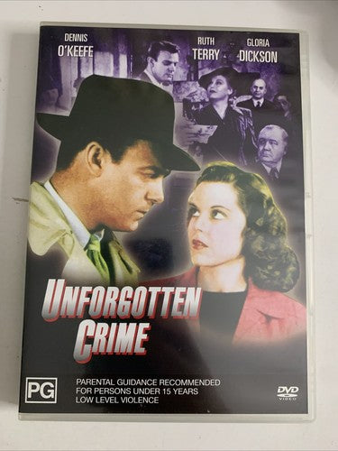 Unforgotten Crime (DVD, 1942) Dennis O'Keefe, Ruth Terry All Regions