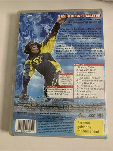 Moto X Kids (DVD, 2004) Phyllis Diller, Gary Busey, Alana Austin Region 4