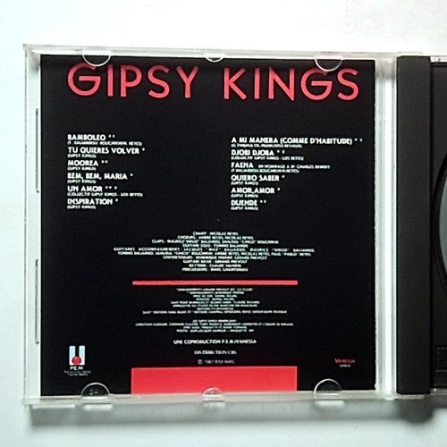 Gipsy Kings – Gipsy Kings (CD, 1987) France PEM 15 501-2
