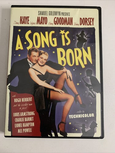 A Song Is Born (DVD, 1948) Danny Kaye, Virginia Mayo Region 1