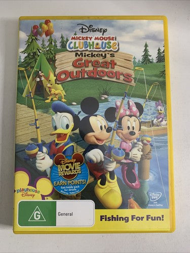Disney Mickey Mouse Clubhouse: Mickey's Great Outdoors (DVD, 2010) Region 4