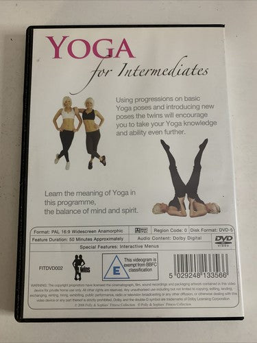Yoga For Intermediates (DVD) All Regions