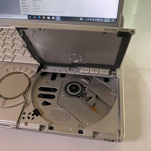 Panasonic Toughbook CF-S10 Laptop 12.1" i5-2520M vPro DVD-RW 8GB 500GB Win 10