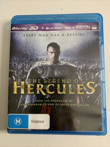 The Legend of Hercules 3D (Blu-ray 3D + 2D, 2014) Region B