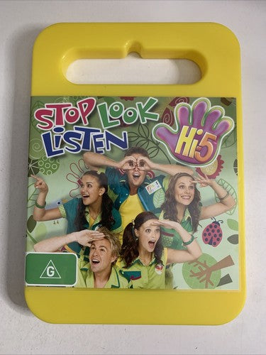 Hi-5 Stop, Look and Listen (DVD, 2009) Region 4 NEW