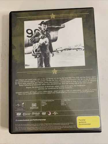 Jet Pilot (DVD, 1957) John Wayne, Janet Leigh Region 4 &2