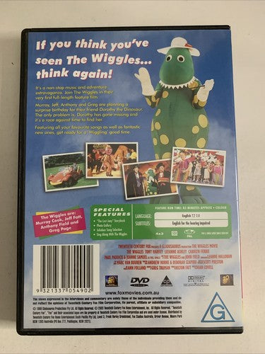 The Wiggles Movie (DVD, 1998) Region 4