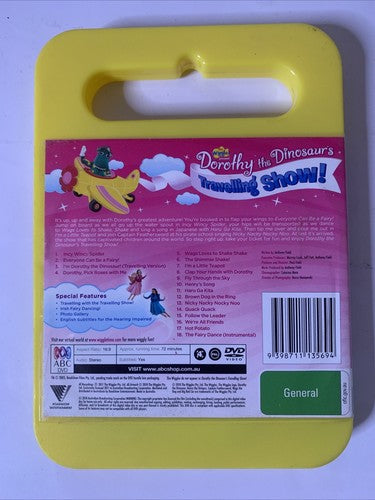 Dorothy the Dinosaur's Travelling Show (DVD, 2010) ABC Kids Region 4