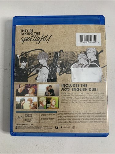 Given : Season 1 (Blu-ray, 2019, 2-Disc) Anime Region B & A