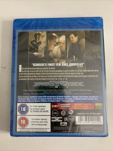 The Departed (Blu-ray, 2006) Jack Nicholson, Leonardo DiCaprio Region B NEW