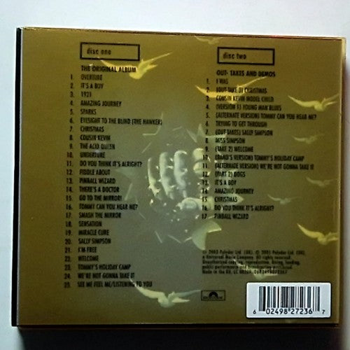 The Who – Tommy (CD, 2005, 2-Disc) Europe Deluxe Edition 0602498272367