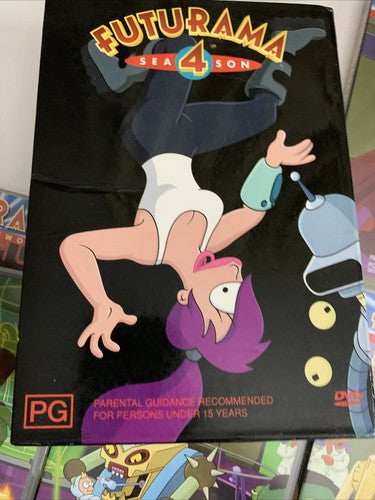Futurama : Season 4 Box Set (DVD, 2000, 4-Disc) Region 4