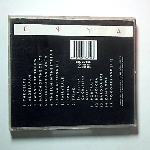 Enya – Enya (CD, 1987) Australasia Cover water damaged BBC CD 605