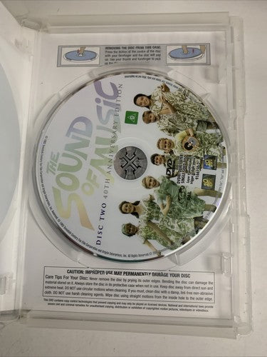 The Sound of Music (DVD, 1965, 2-Disc) Julie Andrews  Region 4