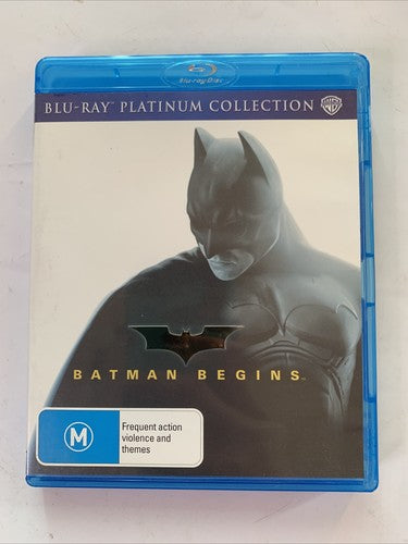 Batman Begins (Platinum Collection) (Blu-ray, 2008) Christian Bale Region B