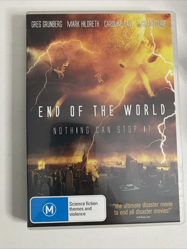 End of the World (DVD, 2013) Greg Grunberg, Neil Grayston Region 4 NEW