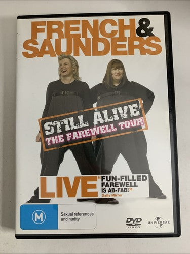 French and Saunders: Still Alive The Farewell Tour (DVD, 2007) Region 4 NEW