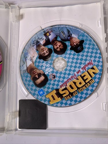Revenge Of The Nerds 1 & 2 (DVD, 2-Disc) Comedy Region 4