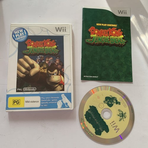 Donkey Kong : Jungle Beat Nintendo Wii PAL Game Complete