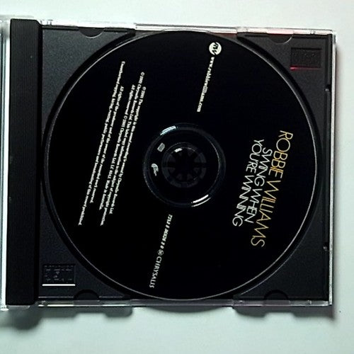 Robbie Williams – Swing When You're Winning (CD, 2001) Australia 7243 536826 2 0