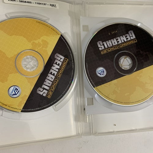 Command & Conquer Generals PC CD-ROM Windows Strategy Game