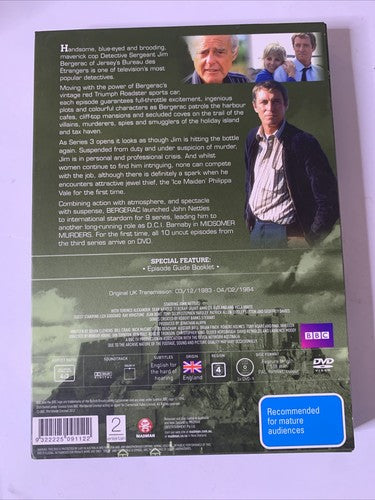 Bergerac : Series 3 (DVD, 1983, 3-DIscs) John Nettles Region 4 NEW