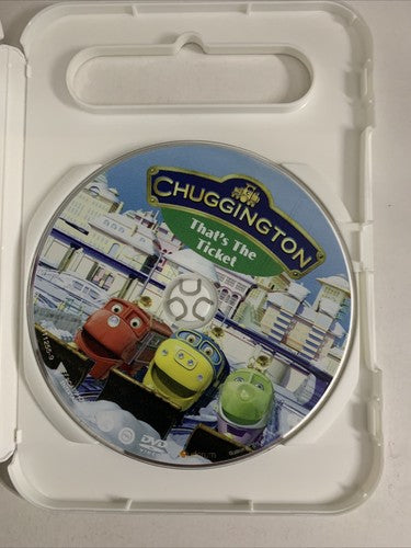Chuggington: That's The Ticket (DVD, 2009) Animation Region 4