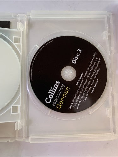 Collins Easy Learning German by Collins Dictionaries (CD, 2009, 3-Discs)