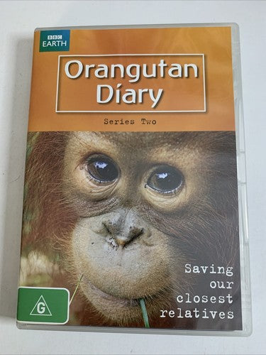 Orangutan Diary : Series 2 (DVD, 2008) Region 4 NEW