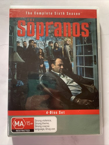 The Sopranos : Season 6 (DVD, 2004, 4-Disc) Region 4