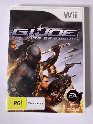 G.I Joe: The Rise Of Cobra 2009 Nintendo Wii PAL Game Complete