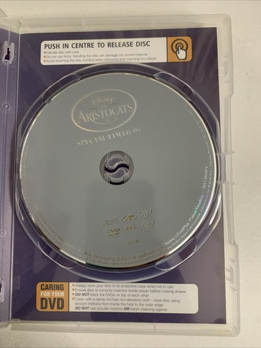 The Aristocats (Special Edition, DVD, 1970) Disney Region 4