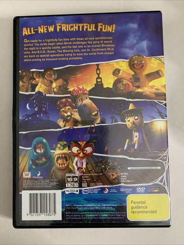 Scared Shrekless / Mutant Pumpkins From Outer Space (DVD, 2010) Region 4