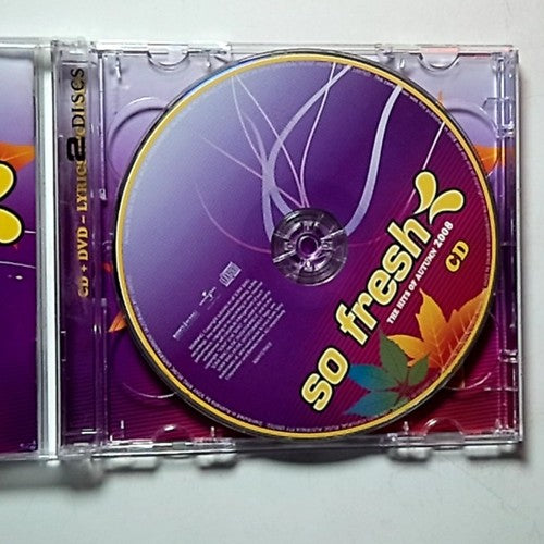 So Fresh: The Hits Of Autumn 2008 + Bonus DVD (CD + DVD, 2008) Australia