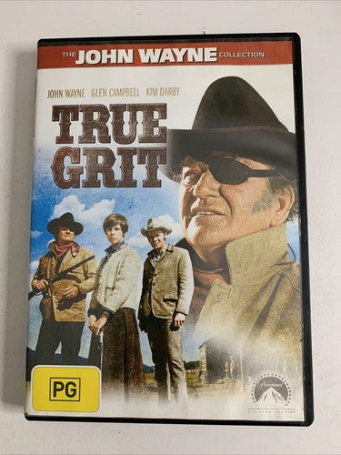 True Grit (DVD, 1969) Glen Campbell, John Wayne Region 4 NEW